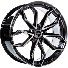 TOMASON TN22 22x10.0 5x130 ET50 71.6 HYPERBLACK POLISHED